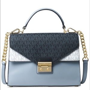 Michael Kors Sloan Signature Top Handle Medium Bag